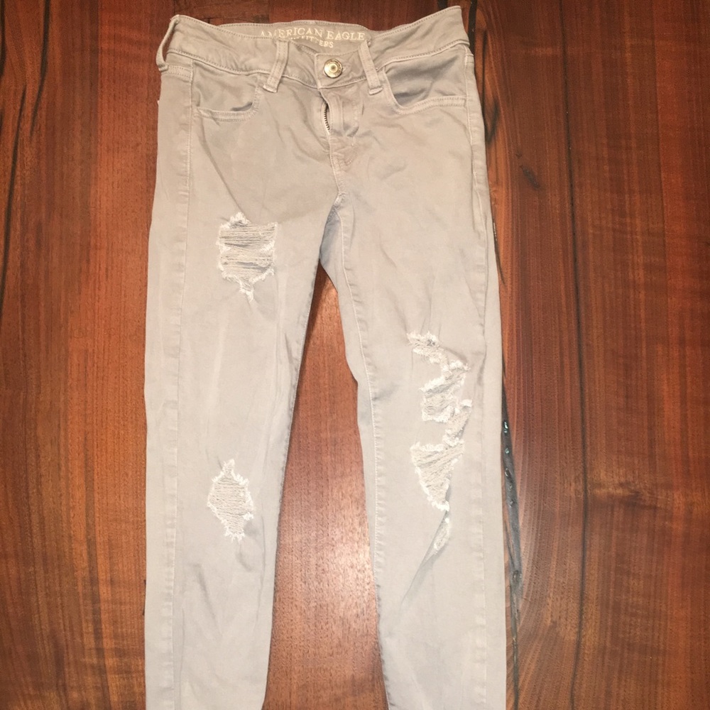 Grey Stretchy Jeans